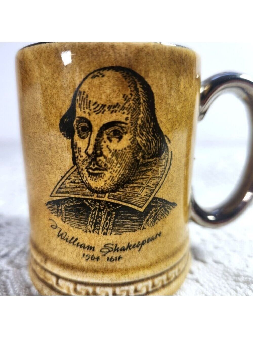 Britannia Designs Mini Stein William Shakespeare Souvenir Tankard England Mug
